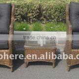 Doube Rattan Sun Loungers With Coffee Table AK1311 thumbnail-1