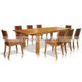 Dining Table Set Solid Teak Wood Janet thumbnail-2