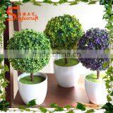New Design Artificial Topiary Balls Outdoor Plastic Artificial Topiary Boxwood Balls Home Decoration Artificial Topiary Ball thumbnail-2