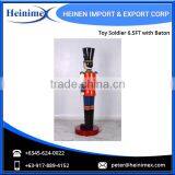 Toy Soldier 6.5ft With Baton - Traditional Christmas Decoration thumbnail-6