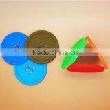 Cheap Customied Logo Silicone Rubber Drink Coasters, Recycled Rubber Coasters thumbnail-4