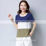 Oversized Casual T Shirt With Front Printed Logo Short Sleeves Womens T Shirt thumbnail-6
