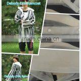 Unisex Outdoor Waterproof Plastic Raincoat With Logo thumbnail-2