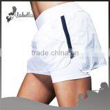 Fashion White Short Pants With Skirt thumbnail-2
