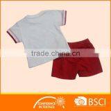 New Summer Cartoon Soft Cotton Baby Girl Kids Clothing Set thumbnail-2