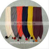 Newest Style Baby Girl Cotton Plain Baby Scarf thumbnail-4