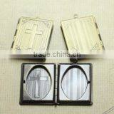 Mix Sizes Round Gemstone Bezel Charms Diy Round Metal Bezel Charms for Jewelry Pendant 2017 thumbnail-6