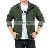 New China Professional Wholesale Cheap Plain Zipper Pocket Hoody thumbnail-2
