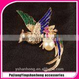 Peacock Brooch,modern Design Bird Brooches,fashion Elegant Phoenix Brooches BRC-0098 thumbnail-1