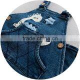 S17661A 2017 Children's Clothing Ripped Jeans Baby Boys Leisure Denim Overalls thumbnail-5