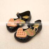 S16865A Wholesale Cheap Waffle Style Kids Jelly Shoes thumbnail-4