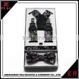 Portable New Design Cheap Men Gifts Suspender Bowtie thumbnail-1