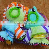 Colorful Animal Pulling Musical Plush Toys Baby Educational Plush Toys thumbnail-3