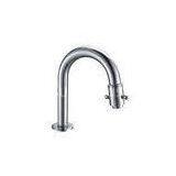 HN-5C24, Brass Chrome Plated And Single Lever, High Arc Professional Kitchen Faucets thumbnail-1