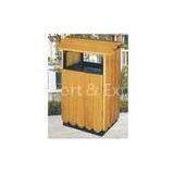 Anti-corrosion Fire-proof Mothproof Customzed Wooden Dustbin With Easily Cleaned-up thumbnail-1