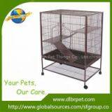 Luxirious Double Floor Durable Metal Material Ferret Cage,OEM is Welcome,Factory Supply. thumbnail-2