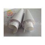 Laminated Inkjet Media PVC Coated Banner Roll For Eco Solvent Printing , 600gsm