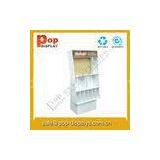 Customized Mask Cardboard Display Stands For Promotion / Retail