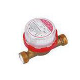 Resident Rotary Domestic Single Jet Water Meter Anti Magnetic For Hot Water