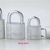 Silver Spray Painted Iron Padlock