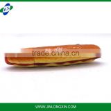 The plastic toy dog pen shell the hot dog toy