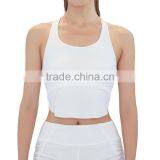 Stretch Seamed Workout Fitness Womens Tops Sports Bra