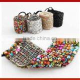 New Design Gold Crystal Beads Hair Band Elastic Headband Handmade Beaded Headband Woman Or Grils Headband With Beads thumbnail-2