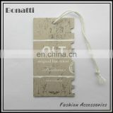 2013 new paper hanging tag for garment