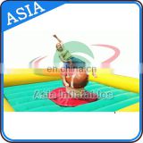 Inflatable Bucking Mechanical Football / Rodeo Bull For Adults