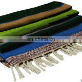 Woolen Rugs Ethnic Home Decor Dariya Bohemian Decorative Carpet Yoga Mat Throw thumbnail-1