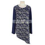 Floral Print Mid-aged Women Loose Fit Dress Guangzhou Clothing thumbnail-1
