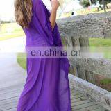 Purple Boho Kimono for Women thumbnail-3