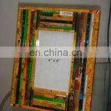 Recycled Tin Photo Frame 4x6 thumbnail-1