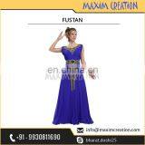 New Arabian Khaleeji Fustan Wedding Dress Party Wear Gown