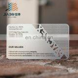 Latest Design Custom Hollow Photo Etched Personalized Blank Metal Bookmark