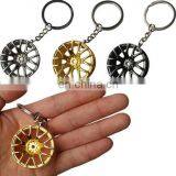 Promotional Gift 3DMini Metal Automotive Car Wheel Auto Parts Keychain thumbnail-1