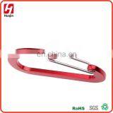 Large Aluminum Red Wiregate D Shape Carabiner,keychain IN STOCK thumbnail-2