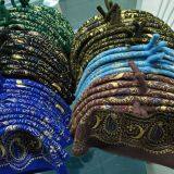 Africa Embroidered Wool Cap / Muslim Embroidered Wool Cap / Muslim Wool Cap / Wool Cap