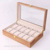 New Design Luxury 12 Slots High Quality WoodenWatch Box Watch Boxes Cases thumbnail-4