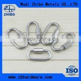 China Manufacture Metal Rigging Hardware Runway Oval Type Quick Link thumbnail-1