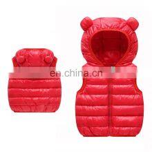 Children Outerwear Clothes Kid Autumn Winter Hooded Children Down Jackets For Girls and Boys Candy Color Warm Down Coat thumbnail-4