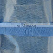 Disposable SMS Non Woven Isolation Gown Level 3 Knit Cuff Protection Clothing thumbnail-3