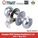 Grade 3 Brass Cylinder Cylindrical Door Lock Set thumbnail-1