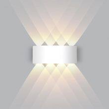 IP65 LED Wall Lamp Outdoor Waterproof Garden Lighting Aluminum AC86-265 Indoor Bedroom Living Room Stairs Wall Light thumbnail-2