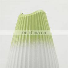 Ceramic Ornaments Color Origami Line Crack Glaze Simple Home Office Decoration Vase thumbnail-2