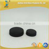 Amber Vitamin Pill Glass Bottle With Lined Black Closure thumbnail-6