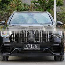 CLY 2020+ Bodykit For Benz GLC SUV Modified GLC63S AMG Front Car Bumper With Grille Front Rear Wheel Arch Diffuser With Tips thumbnail-3