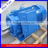 Single phase electrical motor with cast iron housing