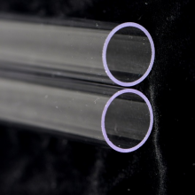 Transparent Ozone Free Quartz Tube Quartz Glass Tubes for Germicidal Lamp thumbnail-3