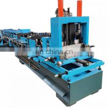 Automatic changeable steel frame c  z roof purling rolling forming making machine